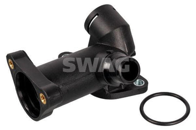SWAG Coolant Flange 30929880 - Audi A4, A6, Passat — Hoses & Tanks