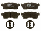 TRW GDB3411 Front Brake Pads - Disc Brake Set for Suzuki Alto Ignis & Daihatsu Sirion