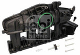 FEBI Intake Manifold VW - Black Plastic Material, Includes Gasket
