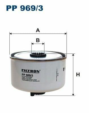 FILTRON PP969-3 Fuel Filter - Compatible with Range Rover & Discovery 2.7Td, 3.0Td, 3.6Td — Fuel Delivery