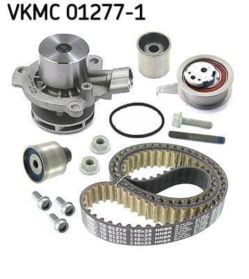 skf timing belt and water pump set view, skf vkmc01277-1 product specifications SKF VKMC01277-1 | Timing Belt & Water Pump Set for 1.6-2.0 TDI | Ideal for Golf VII, A3, A4, A5 Owners SKF Timing Belt & Water Pump for 1.6-2.0 TDI skf, timing-belt, water-pump, golf-vii, audi-a3, audi-a4, audi-a5, 1-6-2-0-tdi, car-parts, ai-generated