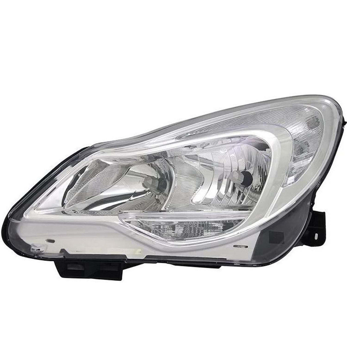 Wisco 2243313-00 Headlight Left Chrome with Motor Opel Corsa D 11-15 — Headlights