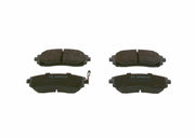 bosch 0986494315 front brake pads, subaru forester brake pads, bosch brake pads installation view BOSCH 0986494315 Brake Pads - Front Set for Subaru Forester and WRX | Low-Metallic, ECE-R90 Certified BOSCH 0986494315 Brake Pads - Front Set for Subaru Forester bosch, brake-pads, subaru-forester, aftermarket-parts, automotive, car-repair, mechanics, braking-system, low-metallic, ai-generated