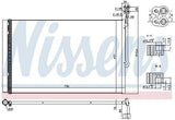 Nissens Porsche Cayenne AC Radiator — Radiators & Fans