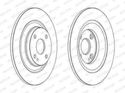 ferodo ddf2593c rear brake disk, premium brake disk for mazda mx-5 FERODO Disk Brake DDF2593C - High-Performance Rear Brake for Mazda MX-5 | 1 Set FERODO Disk Brake - Premium Quality for Mazda MX-5 ferodo, brake-disk, mazda-mx-5, rear-brake, car-parts, high-performance, automotive, replacement-parts, mechanics, ai-generated
