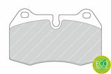 Ferodo FDB998 Front Brake Pad Set BMW 5 Series E39 (1995 2003) 18mm Thickness Compatible with BMW E39 1995-2003 — Brake Pads