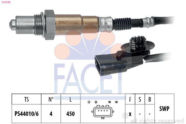 Facet 10.8169 Oxygen Sensor Clio II / III / IV Megane I / II / III Fluence Kango Laguna III — Oxygen & Air-Fuel