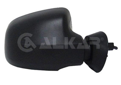Alkar 6165594 Outer Rear View Mirror Right Mechanical Yuvarlak Ayak Dacia Logan II-Sandero 2008-2012 / Duster 2013 — Mirrors