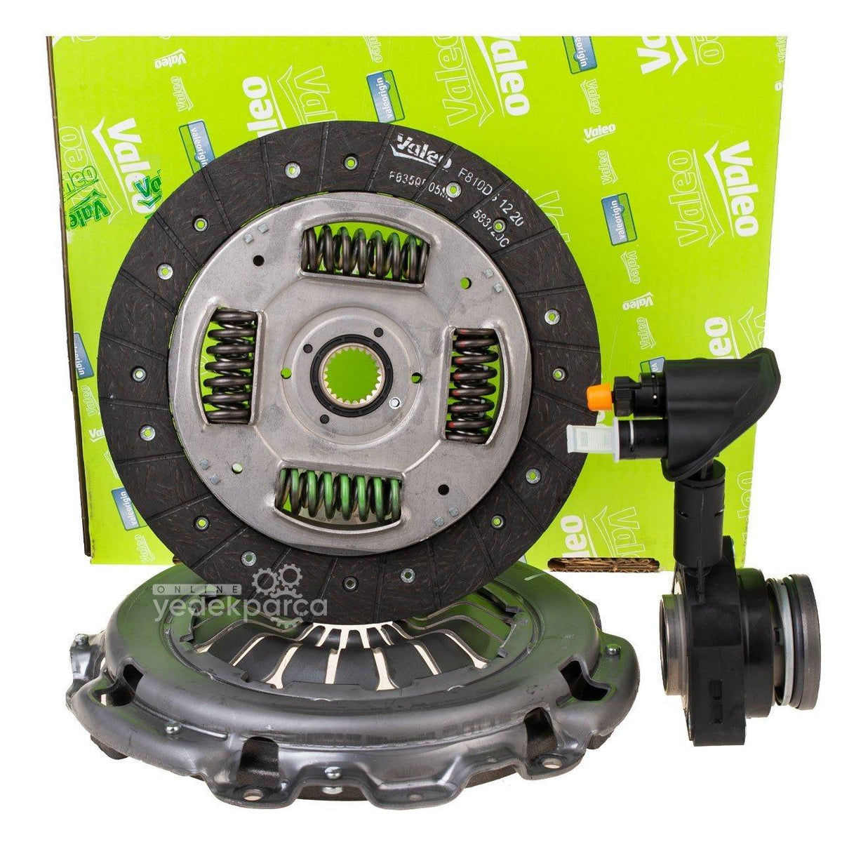 Valeo 834106 Clutch Kit Ford Transit Connect 1.8 TDCi 110Ps with Bearing 02-13 — Clutch & Flywheel