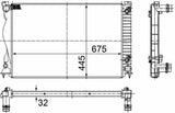 BEHR CR789000S Radiator - Audi A6 Quattro 2.8-3.0 — Radiators & Fans