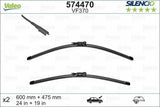 VALEO Wiper Blade Set 60 + 47.5Cm for E90-E91-F30-F31-F34-F80-F81 — Wipers