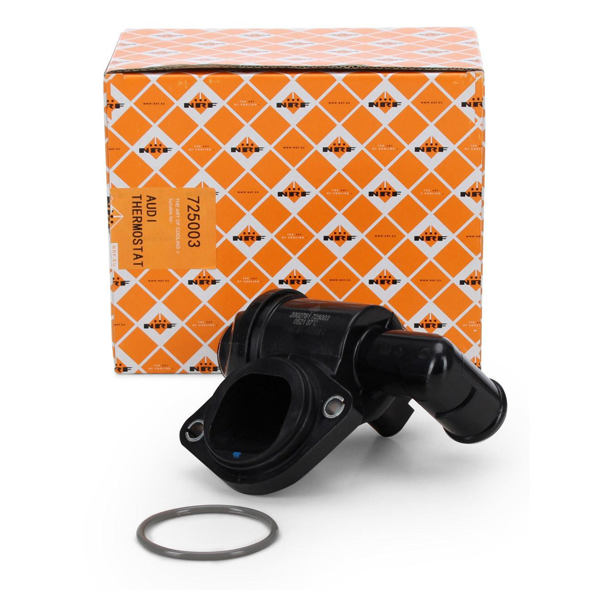 NRF 725003 VW A4 2004-2008 Thermostat for 2.0 TFSI - 87°C — Water Pump & Thermostat