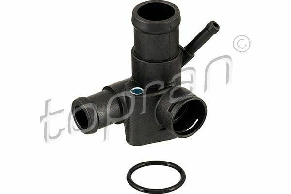 topran 100315 cooling flange for golf iii and passat, durable plastic cooling flange installation view TOPRAN 100315 Cooling Flange - Premium Performance for Golf III & Passat 1.9D | Durable Plastic TOPRAN 100315 Cooling Flange for Golf III and Passat topran, cooling-flange, golf-iii, passat, car-parts, mechanics, car-owners, auto-repair, engine-cooling, ai-generated
