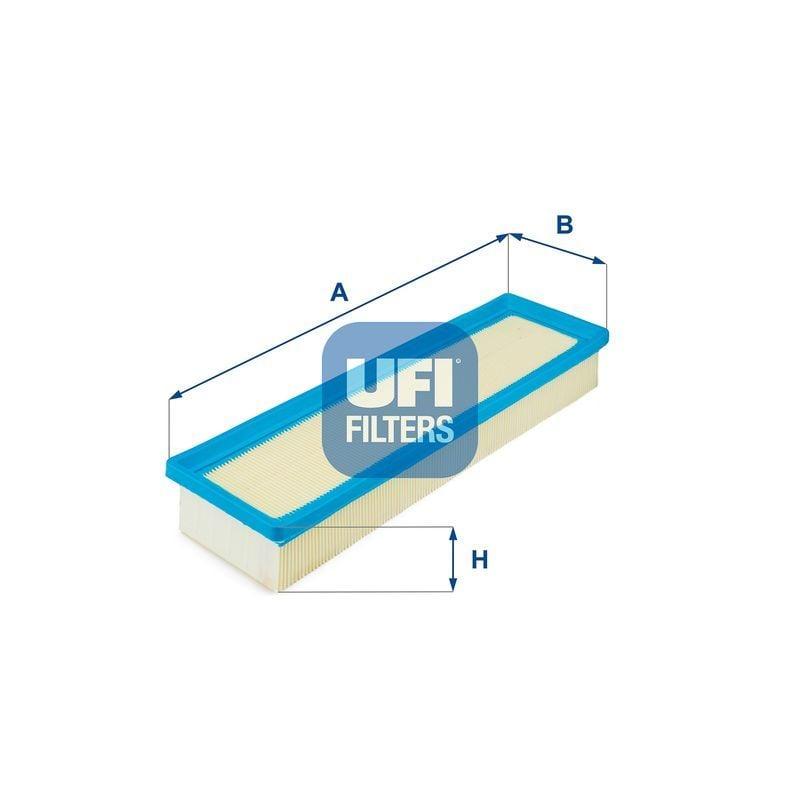 ufi-air-filter-hava-filtresi, ufi air filter dimensions, compatibility with P206 and P307 UFI Air Filter - Compatible with P206 P307 C4 | Ideal for Car Owners and Mechanics UFI Air Filter for P206 P307 C4 ufi-air-filter, car-performance, engine-care, p206, p307, c4, mechanics, car-owners, air-filter, ai-generated