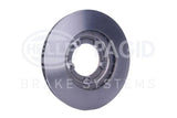 HELLA Pagid Brake Disc Set - Front Ventilated Disks for Hyundai Starex 2.5 TCi — Brake Rotors & Drums