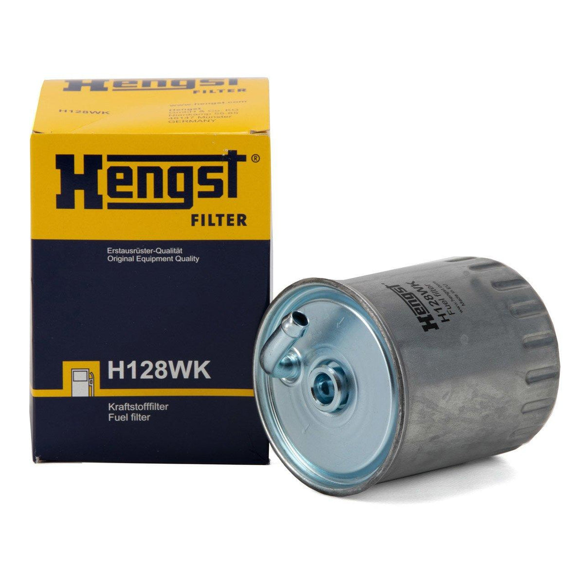 Hengst Diesel Fuel Filter for Mercedes W203 C200 CDI - Fits OEM Specifications — Fuel Delivery