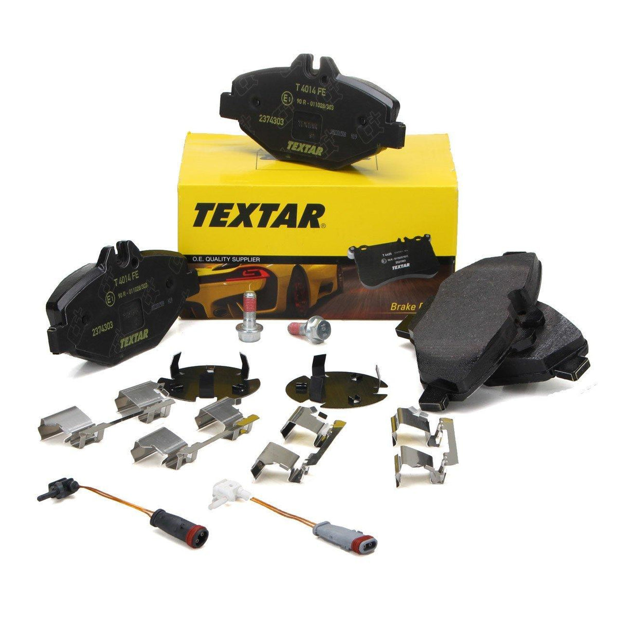 Textar Mercedes W211 Front Brake Pad Set - Brake Pads for Non-Sport Vehicles