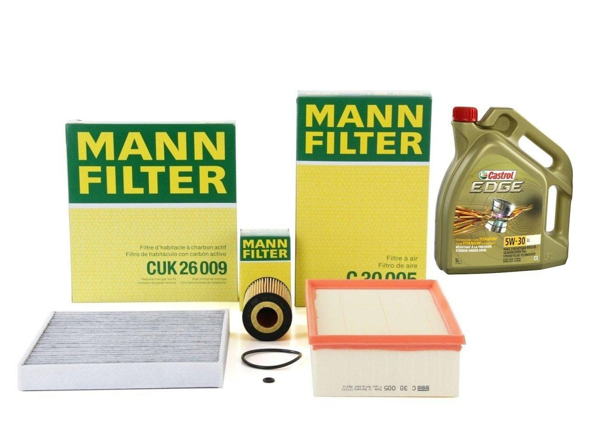 Castrol Volkswagen Passat 1.6 TDI BlueMotion Service Filter Set — Maintenance & Service Kits