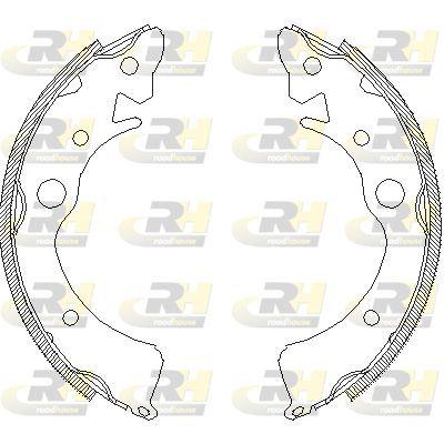 ROADHOUSE 4096.00 Brake Shoe Set — Brake Cables & Hardware