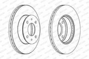ferodo ddf1632 front disc brake, front disc brake for accent 00-06, ventilated brake disc FERODO DDF1632 Front Disc Brake - HVAC System | For Car Owners & Mechanics | 241mm FERODO DDF1632 Front Disc Brake for Accent 00-06 ferodo, brake-discs, car-accessories, car-maintenance, braking-system, brake-replacement, car-owners, mechanics, auto-parts, ai-generated