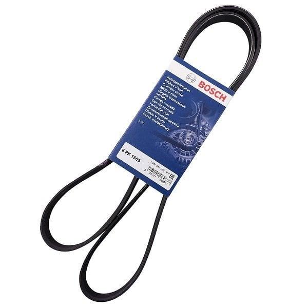 BOSCH Opel Astra J V Belt - 6PK1555 for A16XER and A16LET Engines — Belts