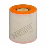 HENGST E1054L Air Filter - Compatible with VW A6, A7 2.8 & 3.0 TFSI TDI — Air & Cabin Filters