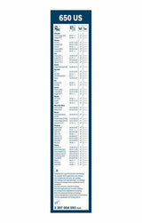 BOSCH 3397004593 - 65 Cm Wiper Blade with Spoiler Design — Wipers