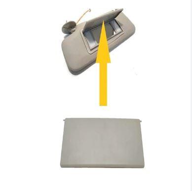 Bitapart BOP309083 Sun Visor Perde Cover Grey Opel Astra J Insignia A — Interior Trim & Controls