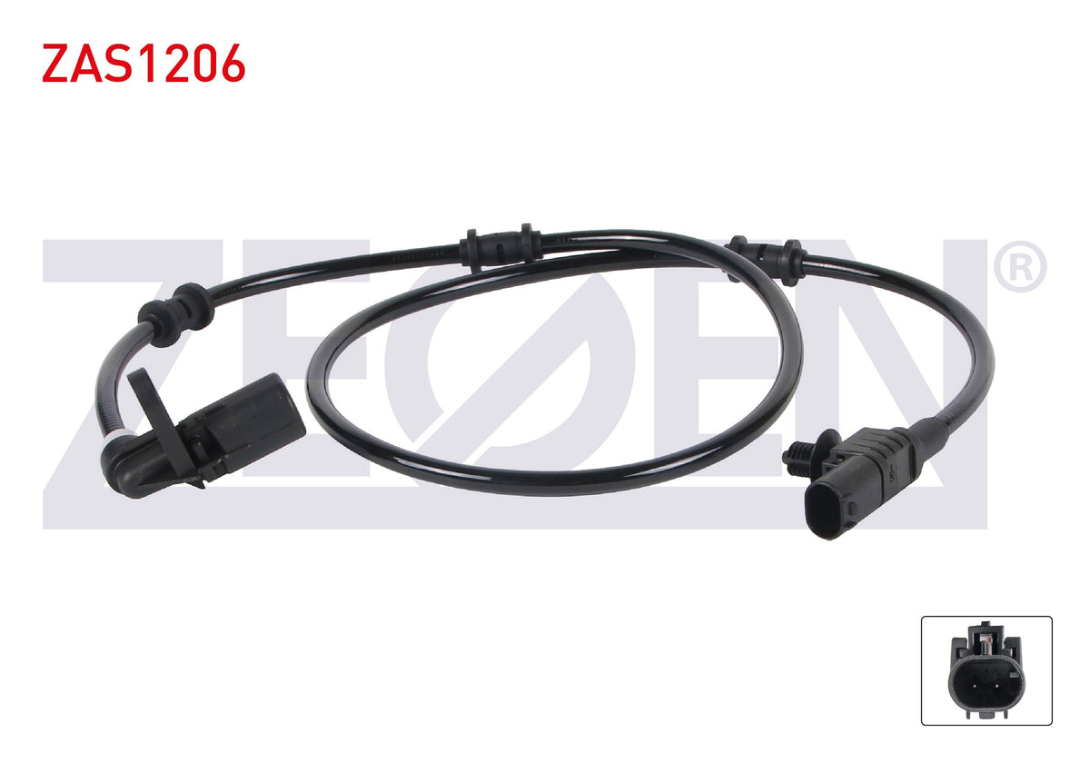 Zegen ZAS1206 ABS Sensor Front Right Mercedes M Series (W163) 1998-2005 — Brake Sensors & ABS