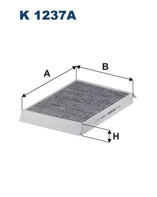 Filtron K1237A Cabin Air Filter Volvo S60 S80 V60 XC60 Freelander 2 — Air & Cabin Filters