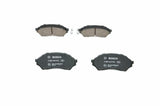 BOSCH Front Brake Pad Set 0986424610 - Low Metallic, ECE-R90 Certification — Brake Pads