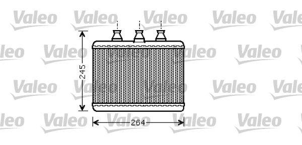 Valeo 812365 Heater Core BMW E65 E66 7 Series
