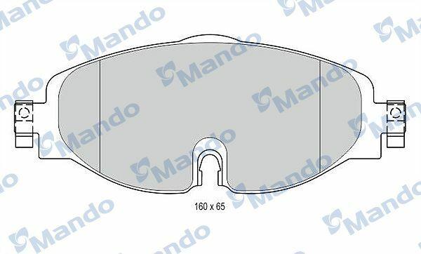 MANDO MBF015281 — Brake Pads