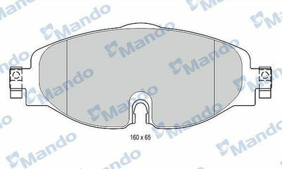 MANDO MBF015281 — Brake Pads