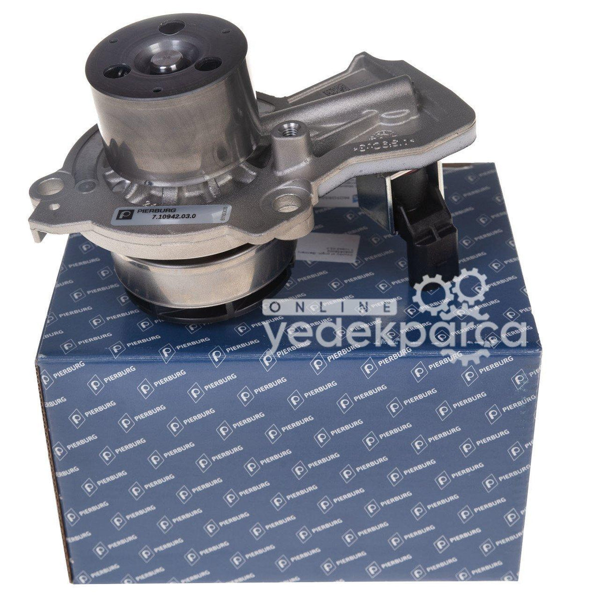 Pierburg Water Pump - Fits Seat Toledo 2013+ 1.4 TDI CUS with Sensor — Water Pump & Thermostat