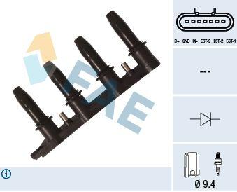 FAE 80321 Ignition Coil Corsa E Astra J Insignia A Aveo T300 Mokka Zafira C Cruze A16xer B16 — Coils & Plugs