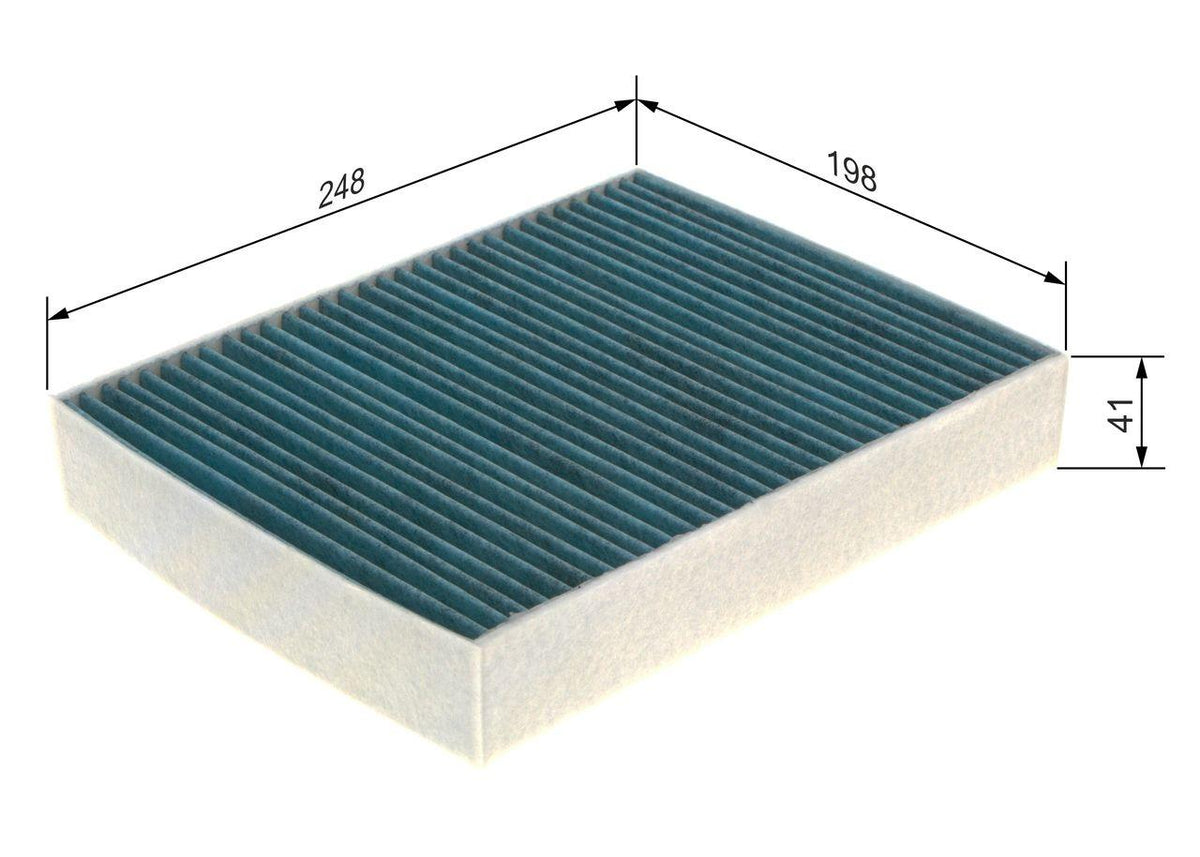Bosch 0986628543 Cabin Air Filter BMW 1-Series F20-F21 3-Series F30-F32 Anti Alerjik — Air & Cabin Filters