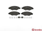 BREMBO P61063 Brake Pads - Low-Metal for Peugeot 206 & Renault Kangoo