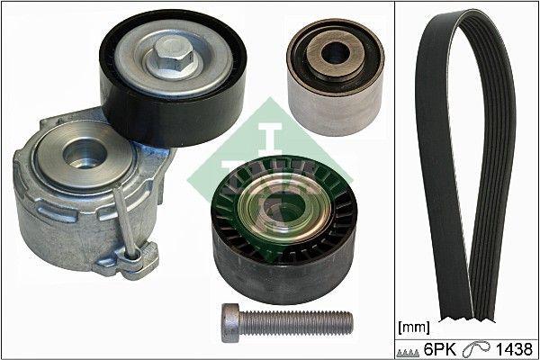 ina alternator v belt kit, alternator v belt specifications, ina 529010710 v belt kit INA 529010710 - Alternator V Belt Kit for Partner, Berlingo, Expert, Xsara | 1438 mm Length INA Alternator V Belt Kit for Cars ina, alternator-v-belt, car-parts, mechanics, car-owners, vehicle-maintenance, automotive-repair, v-belt-kit, engine-parts, ai-generated