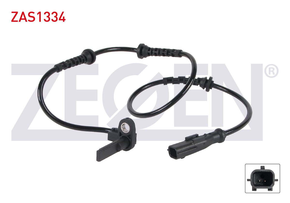 Zegen ZAS1334 ABS Sensor Front Left-Right Renault Megane III 08-15 / Fluence 10-16 / Dacia Duster 10 — Brake Sensors & ABS
