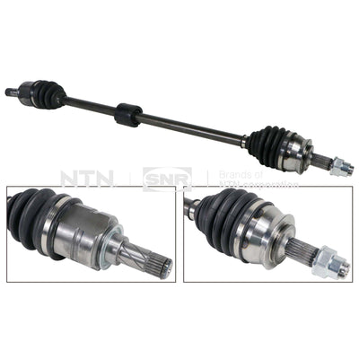 SNR DK53026 Front Axle Right Corsa D Z10xep Z12xep Corsa E B14xej B14xel — Axles, CV Joints & Boots