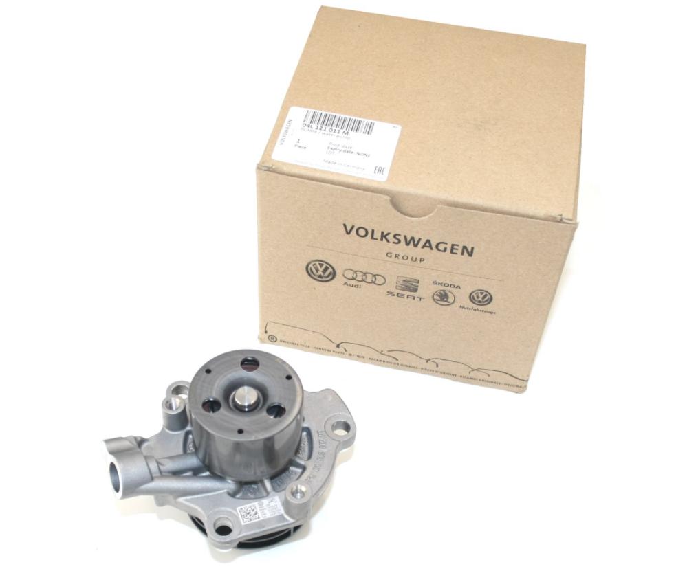 VAG 04L121011M Volkswagen Carfter 2017 Model onwards 2.0 TDI DAUA Motor Water Pump Genuine — Water Pump & Thermostat