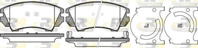 ROADHOUSE 21375.12 Brake Pad Malibu V300 01 12 — Brake Pads