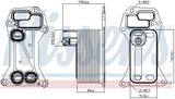 Nissens Oil Cooler 90901 - Engine Oil Radiator for N-57 E-70/71/90/92/93 — Oil System