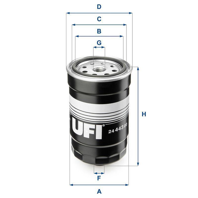 UFI Diesel Fuel Filter - Hyundai Accent & Elantra Owners — Fuel Delivery