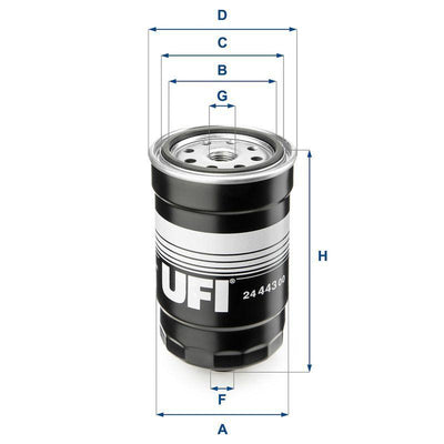 UFI Diesel Fuel Filter - Hyundai Accent & Elantra Owners — Fuel Delivery