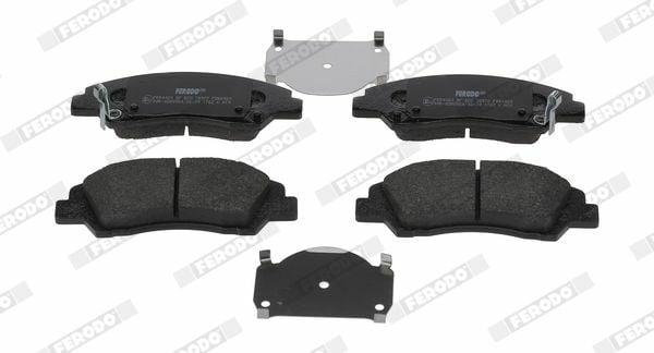 ferodo fdb4920 front brake pad set, brake pad specifications and details FERODO FDB4920 Front Brake Pad Set - Optimal Performance for Car Owners & Mechanics | 17 mm Thickness FERODO FDB4920 Front Brake Pad Set ferodo, brake-pads, front-brake-pad-set, car-parts, vehicle-maintenance, mechanics, audible-wear-warning, mandobrake-system, premium-brake-pads, ai-generated