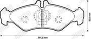 jurid 571846j small rear brake pad, jurid brake pad specifications, jurid brake pad packaging Jurid 571846J - Small Rear Brake Pad for 208 | Disc Brake System Jurid Fren Balatası - Small Rear Brake Pad 208 jurid, rear-brake-pad, brake-pads, car-parts, automotive, vehicle-accessories, disc-brake-system, car-owners, mechanics, ai-generated