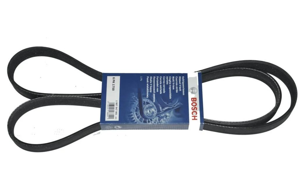 Bosch 1987947981 Citroen Berlingo 2003-2009 1.9D V-Belt 6Pk1750 — Belts