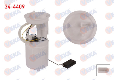 Veka 34-4409 Fuel Tank Level Float 4 Bar Volkswagen Passat (3B3) 1.6 2000-2005 / 1.8 1996-2000 / 1.8 T 2000-2 — Fuel Delivery